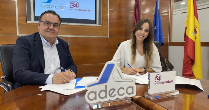 Firma convenio ADECA y Online Traductores