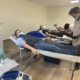 Donantes en la novena campaña de donación de sangre de la Hermandad Donantes de Sangre de Albacete 2023